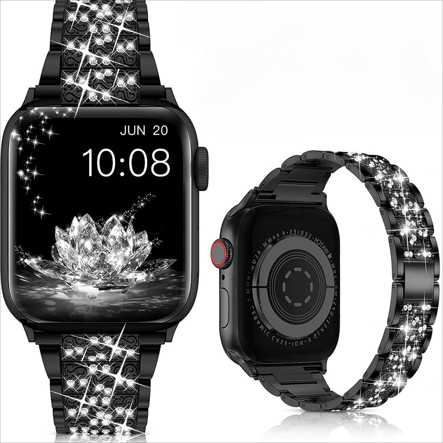 Three - strand Full - diamond Watch Strap