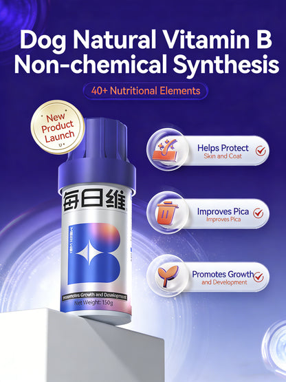 Daily Pet B-Vitamin Chews for Dogs & Cats - Nutritional Supplement for Enhanced Health