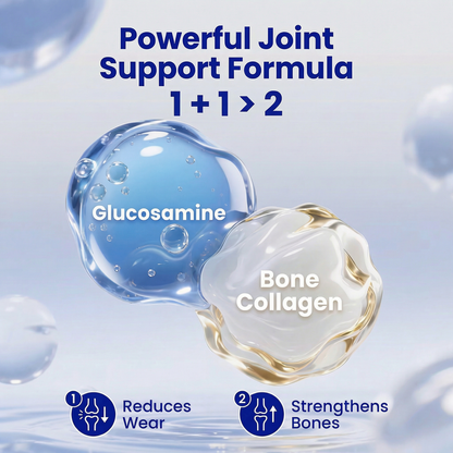 MAG Advanced 10x Concentrated Dog Joint Supplement for All Breeds & Sizes - with Glucosamine, Chondroitin, MSM