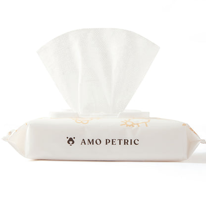 Wet Wipes with Jojoba Oil for Pets-two packs