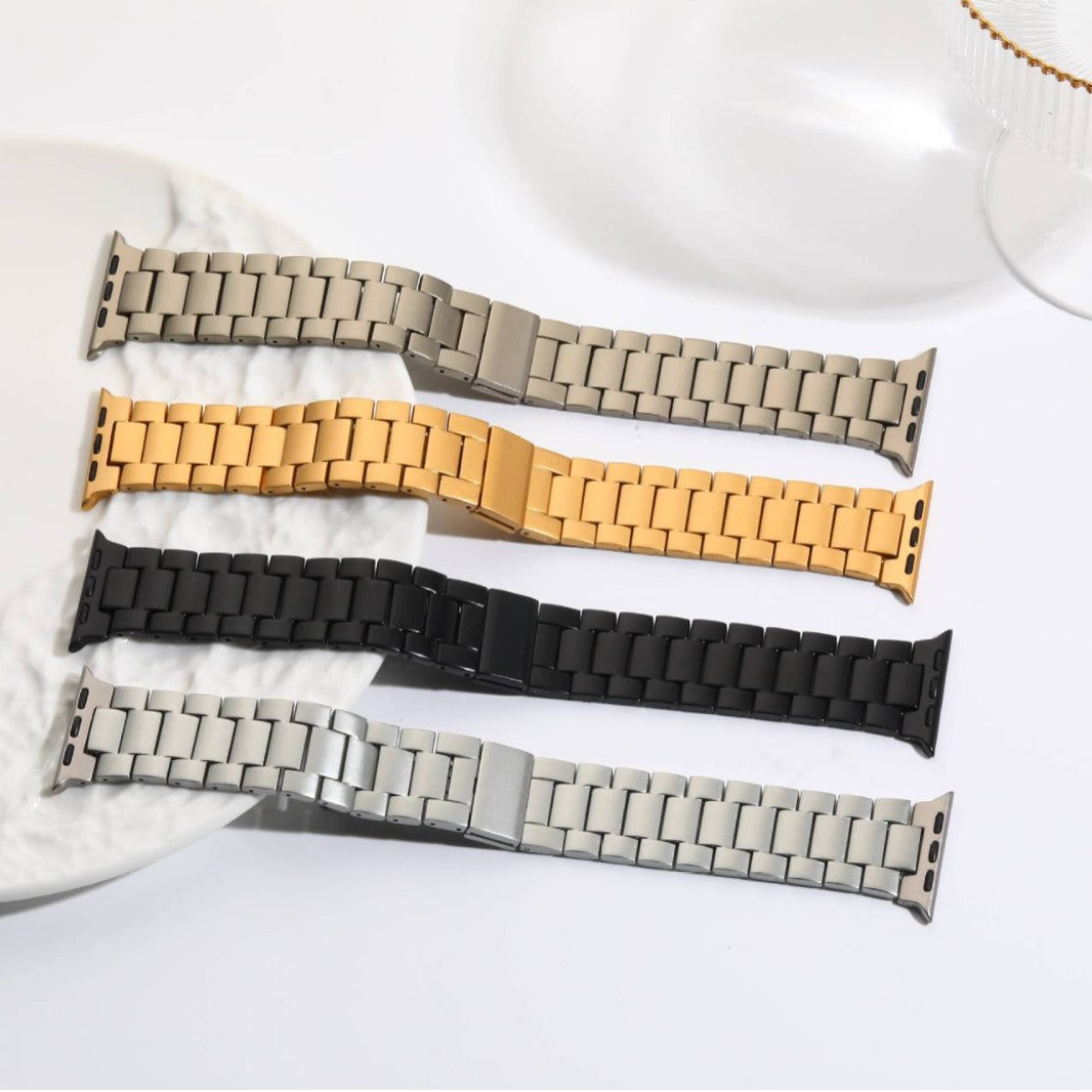 Solid Three-Strand Watch Strap