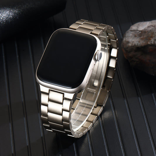 Solid Three-Strand Watch Strap